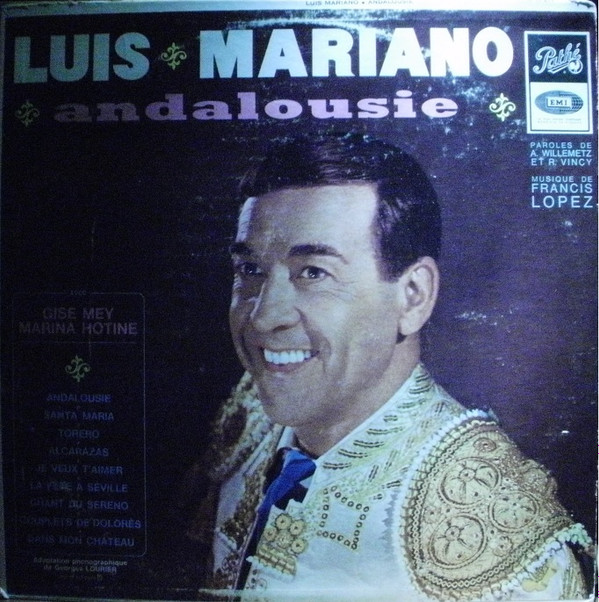 descargar álbum Luis Mariano, Marina Hotine, Gise Mey - Andalousie