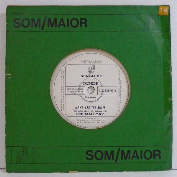 Lee Mallory – That's The Way It's Gonna Be (1966, Vinyl) - Discogs