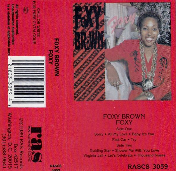 日本未入荷 ＊FOXY BROWN JAPAN TOUR (1997) フライヤー コレクション 