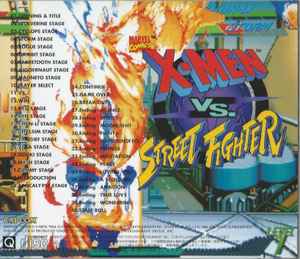 Capcom Sound Team – X-Men Vs. Street Fighter (1996, Q-Sound, CD) - Discogs