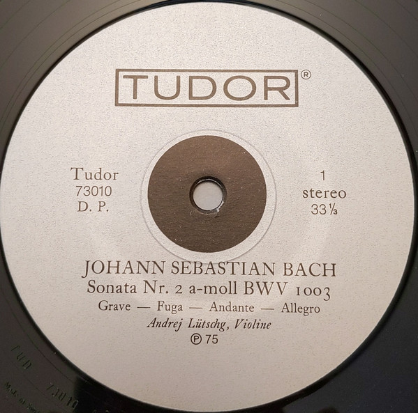 baixar álbum Johann Sebastian Bach, Andrej Lütschg - Sonaten Und Partiten Für Violine Solo