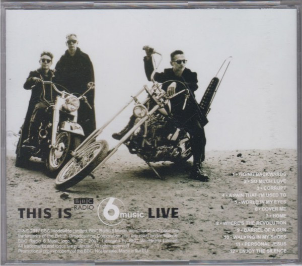 descargar álbum Depeche Mode - Promo Spirit Tour BBC Radio 6 Music Festival