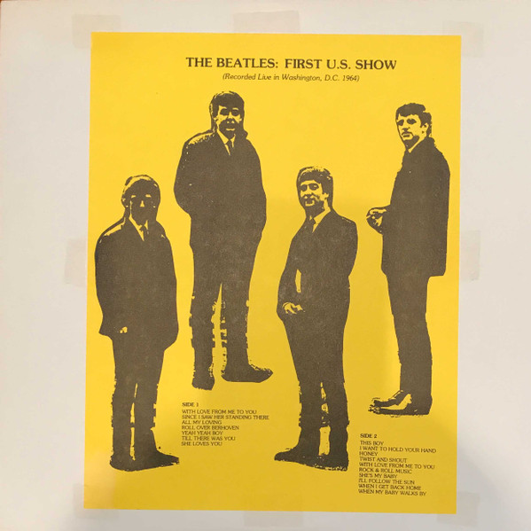 The Beatles – The Beatles: First U.S. Show (1982, Vinyl) - Discogs