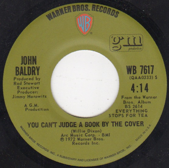 télécharger l'album Long John Baldry - You Cant Judge A Book By The Cover