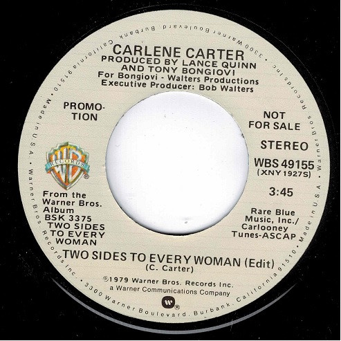 descargar álbum Carlene Carter - Two Sides To Every Woman