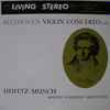 Beethoven* / Heifetz*, Munch*, Boston Symphony Orchestra - Violin Concerto (In D)