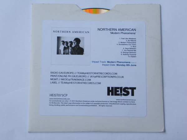 Album herunterladen Northern American - Modern Phenomena