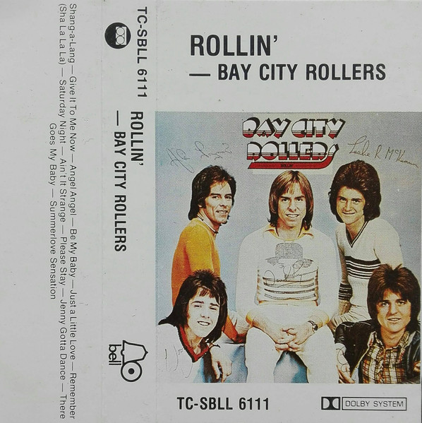 BAY CITY ROLLERS/Limitierte Edition/Platin Schallplatte/RECORD/ROLLIN
