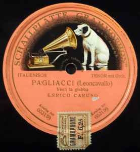 Enrico Caruso Vesti La Giubba Single Sided Shellac Discogs