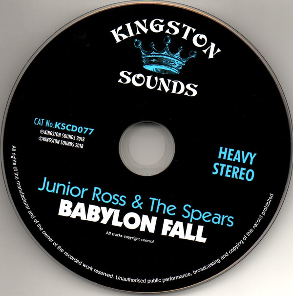 ladda ner album Junior Ross & The Spears - Babylon Fall