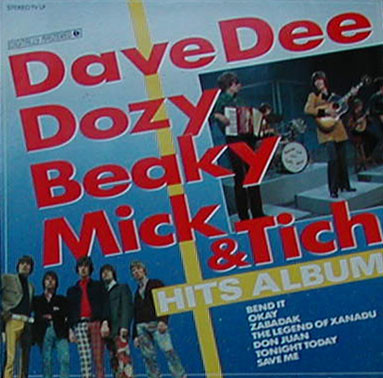 télécharger l'album Dave Dee, Dozy, Beaky, Mick & Tich - Hits Album