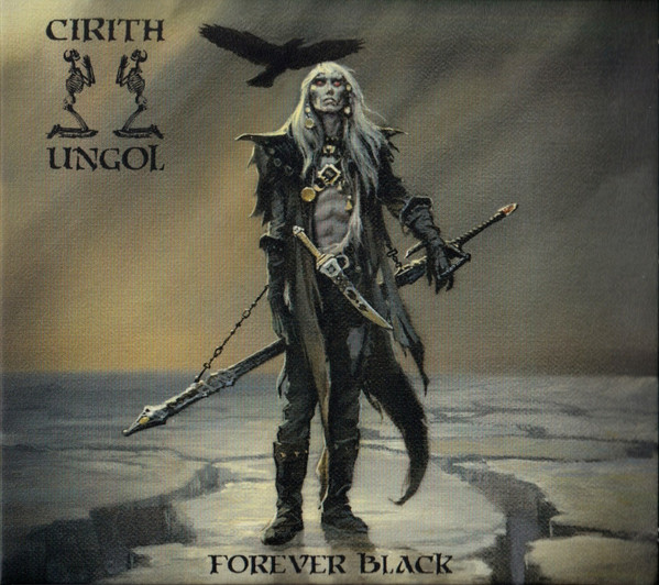 Cirith Ungol – Forever Black (2020, Grey Black Marbled, Vinyl