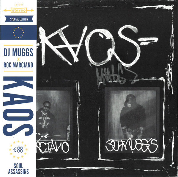DJ Muggs & Roc Marciano – KAOS (2018, Clear w/ Black Smoke, Obi 