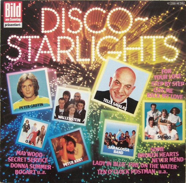 Обложка конверта виниловой пластинки Various - Disco-Starlights