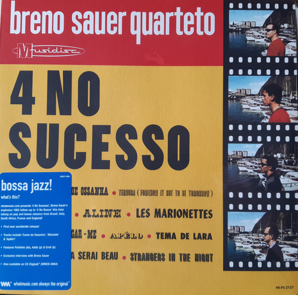 Breno Sauer Quarteto – 4 No Sucesso (2002, Vinyl) - Discogs