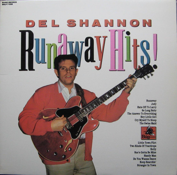 Del Shannon Runaway Hits 1986 Vinyl Discogs