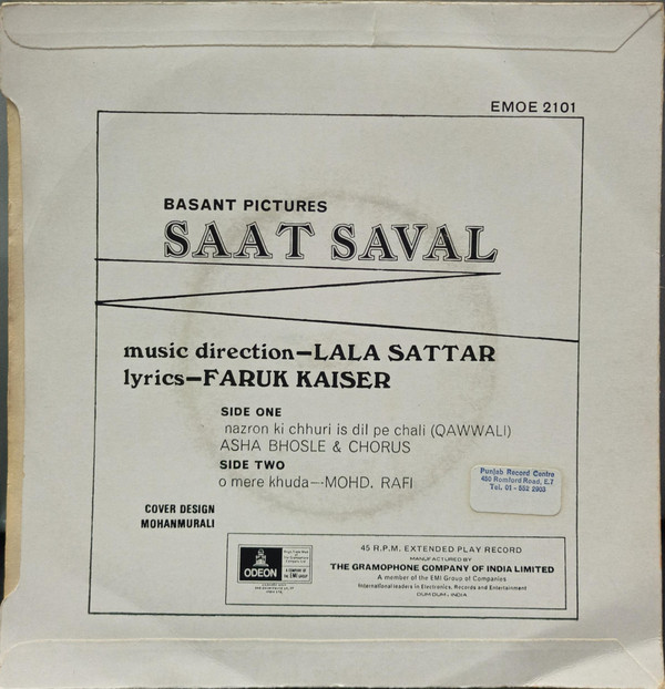 baixar álbum Lala Sattar - Saat Saval