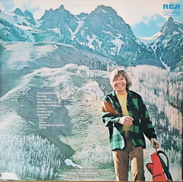 John Denver - Rocky Mountain High | RCA Victor (LSP-4731) - 3