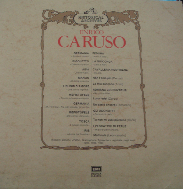 lataa albumi Enrico Caruso - 1902 1904