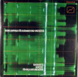 Luciano Berio - Berio: Sinfonia Für 8 Stimmen Und Orchester - Baervoets: Konzert Für Viola Und Orchester album cover
