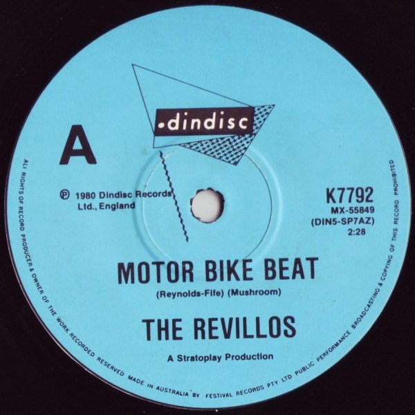 The Revillos – Motor Bike Beat (1980, Vinyl) - Discogs