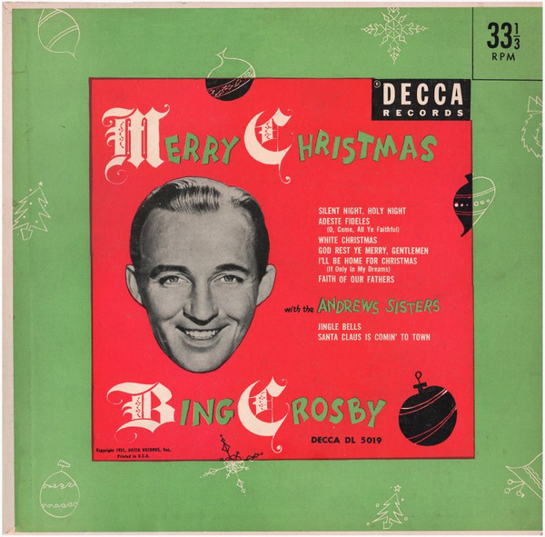 Bing Crosby – Merry Christmas (1951, Vinyl) - Discogs