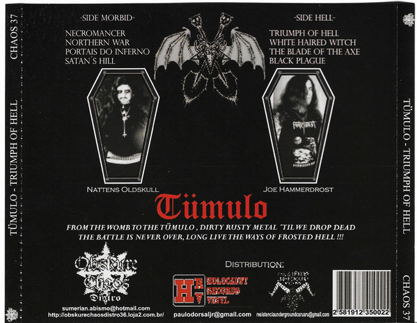 lataa albumi Tümulo - Triumph Of Hell