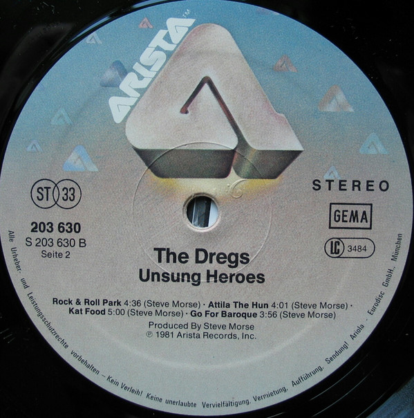 descargar álbum The Dregs - Unsung Heroes