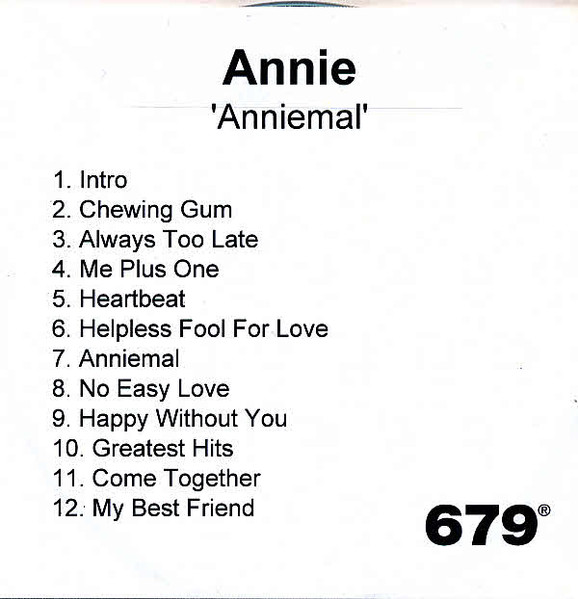 Annie – Anniemal (2005, Vinyl) - Discogs