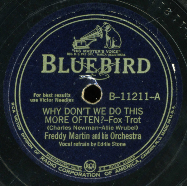 Freddy Martin And His Orchestra – Why Don't We Do This More Often