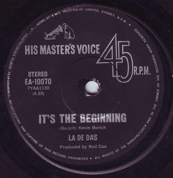 last ned album La De Das - Ill Never Stop Loving You Its The Beginning