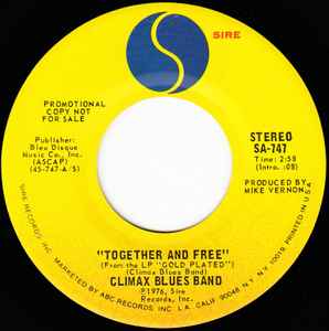 Climax Blues Band - Together And Free album cover
