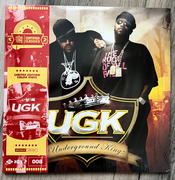 UGK – Underground Kingz (2022, Yellow/Red/Clear Tricolor, Vinyl