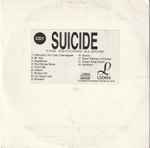 Cover of The Second Suicide Album / The First Rehearsal Tapes, 1999, CDr
