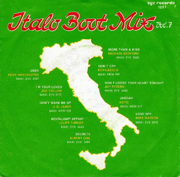 Italo Boot Mix Vol. 7 CD) Discogs