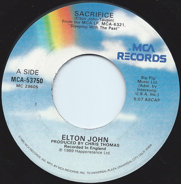 Sacrifice - Elton John (TRADUÇÃO) HD (Lyrics Video) 
