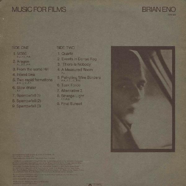 Brian Eno – Music For Films (2011, DSD, CD) - Discogs