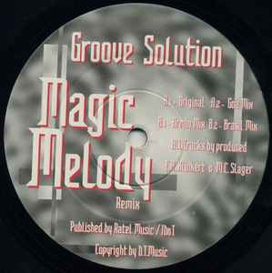 Portada de album Groove Solution - Magic Melody (Remix)