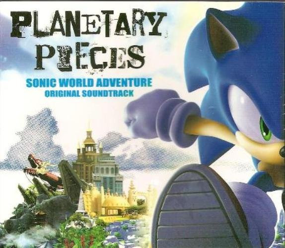SEGA SONIC WORLD ADVENTURE Planetary Pieces Original Soundtrack 3CD USED Japan