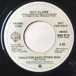 Guy Clark - Fools For Each Other album cover