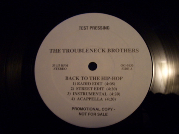 The Troubleneck Brothers – Back To The Hip-Hop / Pure (1994 