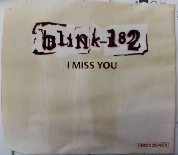 Blink-182 – I Miss You (2003, CD) - Discogs