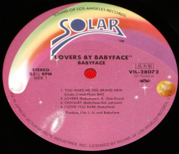 Babyface - Lovers | Releases | Discogs