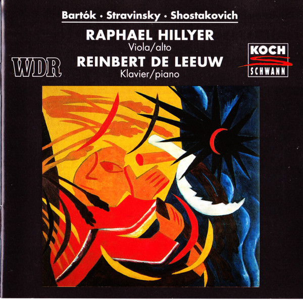 ladda ner album Raphael Hillyer, Reinbert de Leeuw Bartók, Igor Stravinsky, Dmitri Shostakovich - Bartók Stravinsky Shostakovich