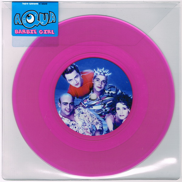 Aqua – Barbie Girl (2017, Pink Translucent, Vinyl) -