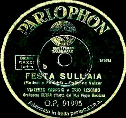 Album herunterladen Vincenzo Capponi E Trio Vocale Sorelle Lescano - Nostalgia Di Baci Festa Sullaia