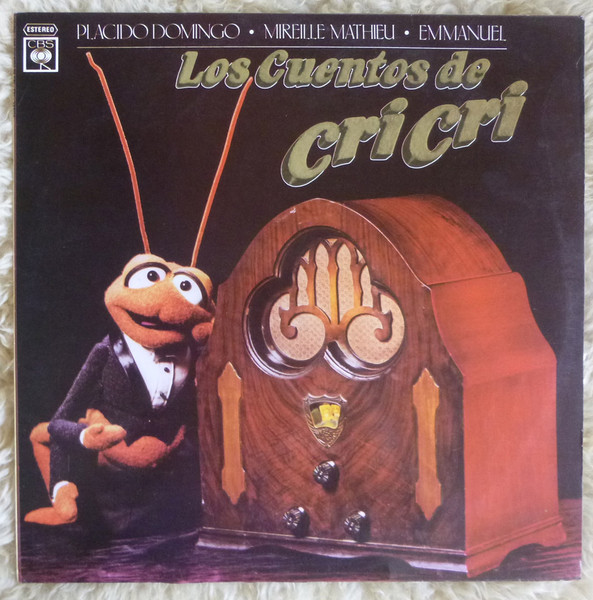 Placido Domingo . Mireille Mathieu . Emmanuel – Los Cuentos De Cri Cri  (1984, Vinyl) - Discogs