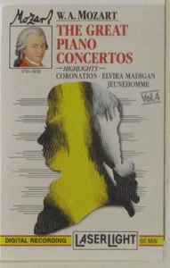 W. A. Mozart – The Great Piano Concertos (Vol. 4) (Cassette) - Discogs