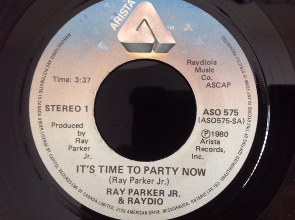 Ray Parker Jr. & Raydio - It's Time To Party Now | Releases | Discogs