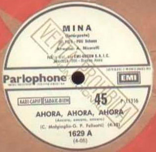 MINA, CITTA' VUOTA/ANCORA ANCORA ANCORA - VINILE 45 GIRI, 1978 - Annunci  Cremona